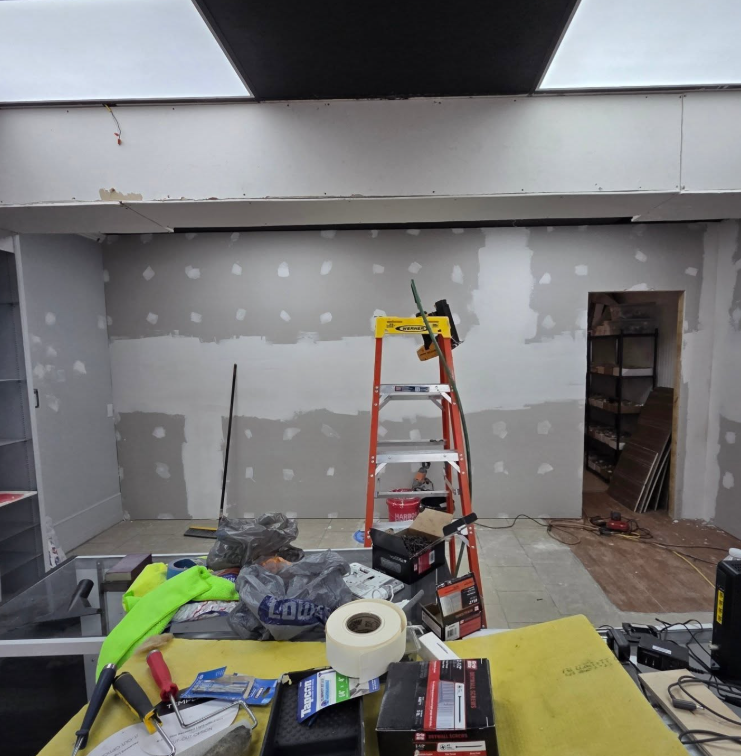 Drywall installation in Huntsville, AL