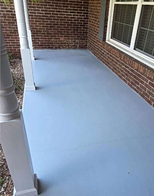 Exterior painting after - Finished professional painting in Huntsville